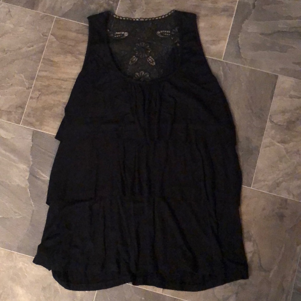 Ruffled Tank Top